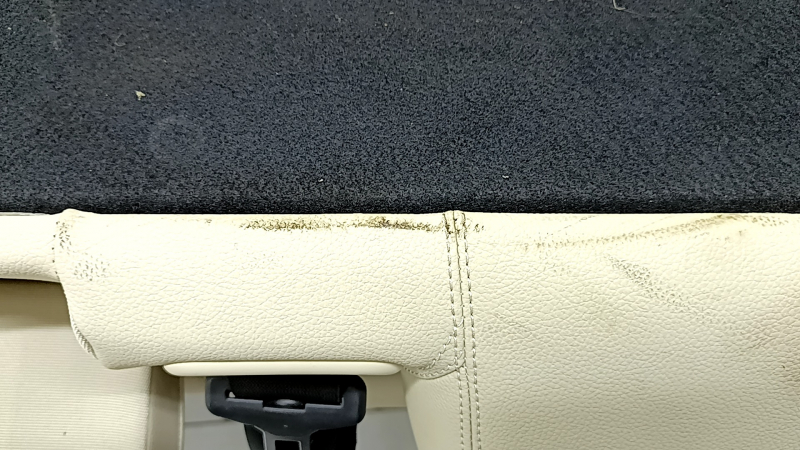 Rear row of seats 2 row Mercedes CLA 14-19 beige leather, dry cleanable