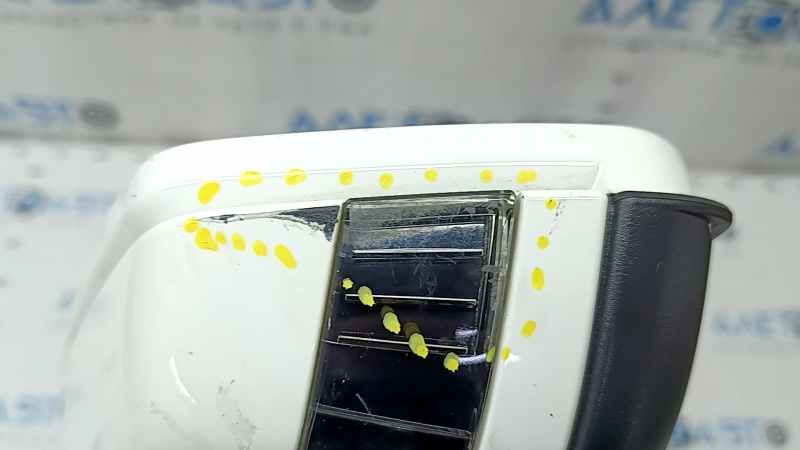 Side mirror left Mercedes CLA 14-19 BSM, auto-dimming, turn signal, 10+6 pins, white, worn