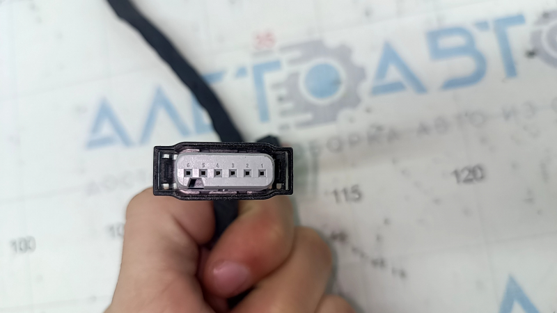 Mercedes CLA 14-19 rear bumper wiring under BSM, trunk opening sensor, broken connector, dented wire