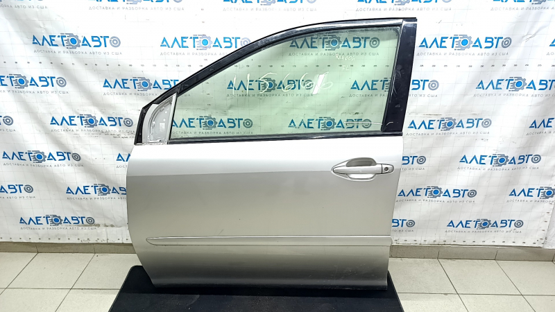 Door assembly front left Lexus RX300 RX330 RX350 RX400h 04-09 silver 1C0