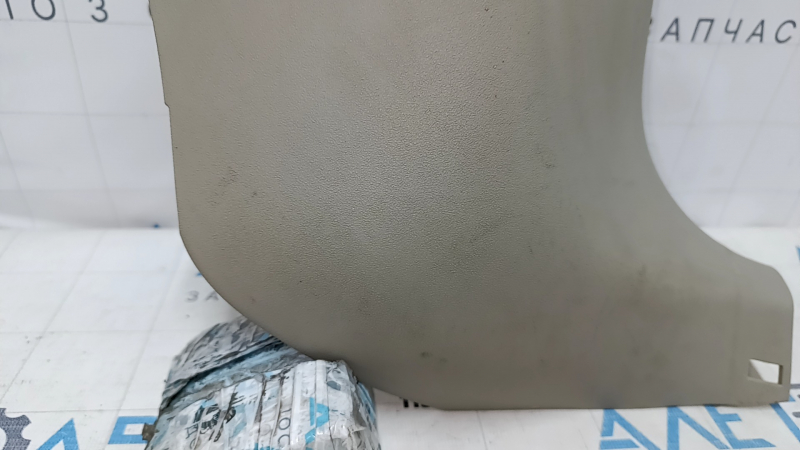 Front pillar trim lower right Toyota Prius 30 10-15 beige, scratches, needs cleaning