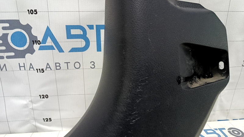 Front pillar trim left lower Toyota Rav4 13-18 black, scratches