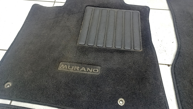 Set of floor mats for Nissan Murano z52 15-18 pile black, dry cleanable