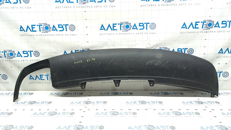 Rear bumper lip Audi A4 B8 13-16 rest sedan, structure, scratches