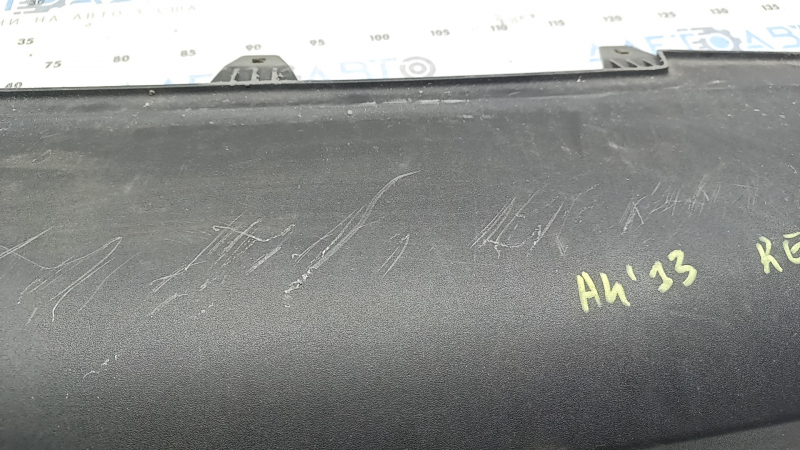 Rear bumper lip Audi A4 B8 13-16 rest sedan, structure, scratches