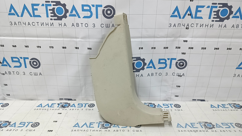 Front pillar trim lower right Lincoln MKC 15 - beige, plastic turned white, scratches