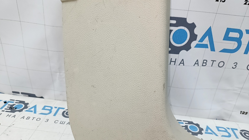 Front pillar trim lower right Lincoln MKC 15 - beige, plastic turned white, scratches