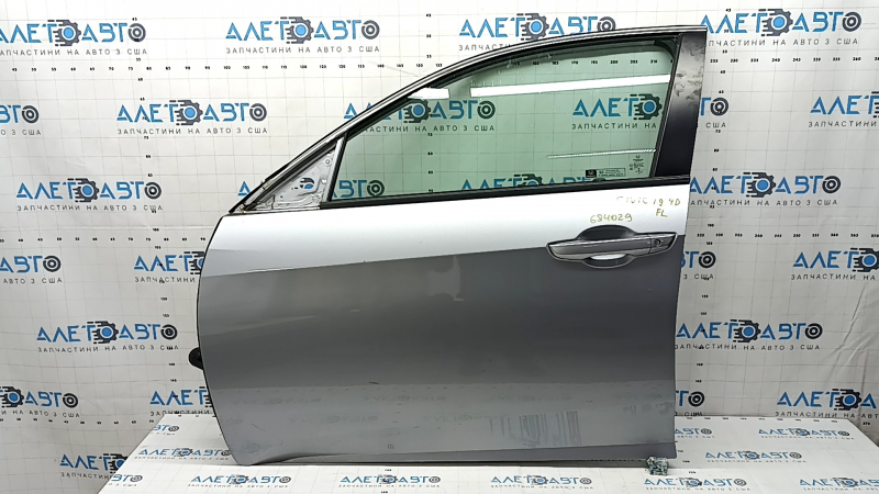 Door assembly front left Honda Civic X FC 16-21 4d silver NH-830M