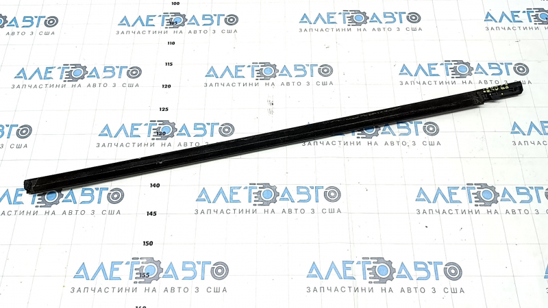 Molding door-glass central front right Honda Civic X FC 16-21 4d black matte, broken fastening