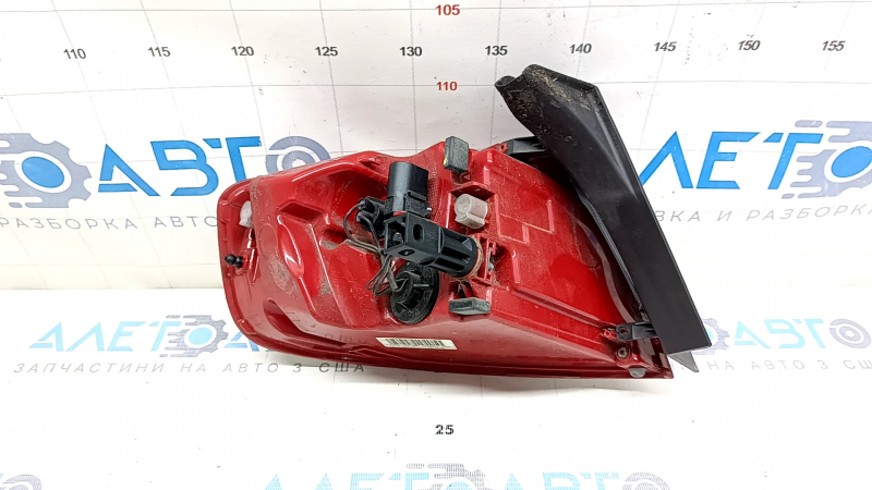 External right wing light Audi A4 B8 13-16 rest sedan LED, with overlay, broken glass, broken overlay