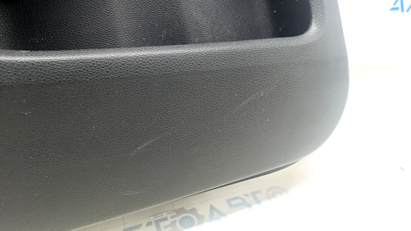 Door trim card rear left Honda Civic X FC 16-21 4d black, armrest black cloth, scratches, abrasions