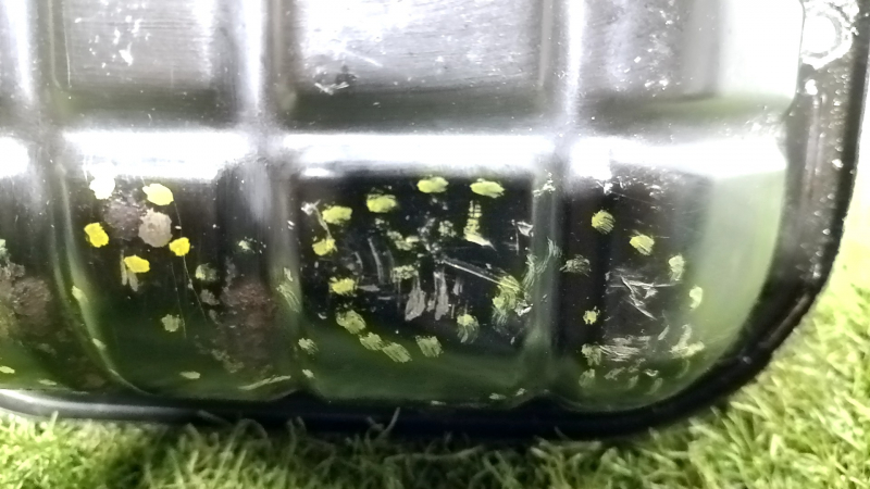 Oil pan Nissan Murano z52 15 - rusty, bumps, scratches