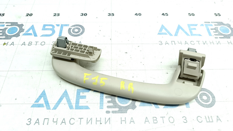 Ceiling handle rear right BMW X5 F15 14-18 beige under panorama, scratches