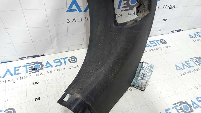 Front pillar trim lower left Mitsubishi Outlander 14-21 black, worn, scratches