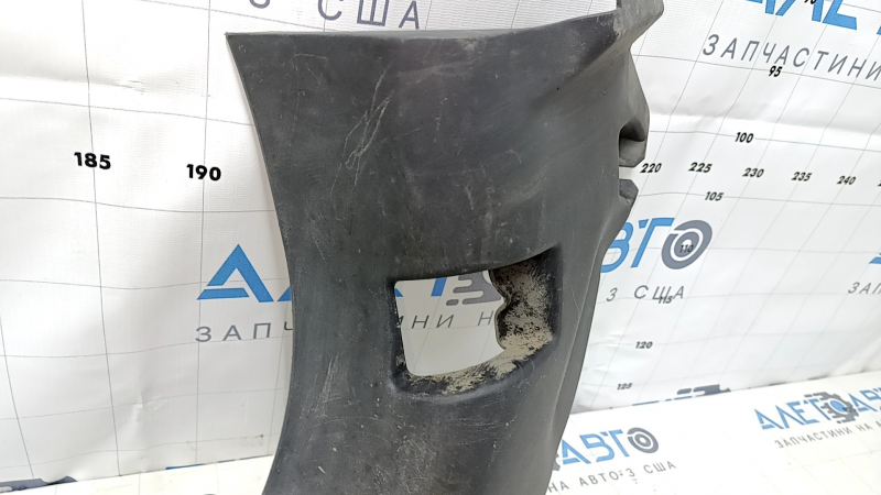 Front pillar trim lower left Mitsubishi Outlander 14-21 black, worn, scratches