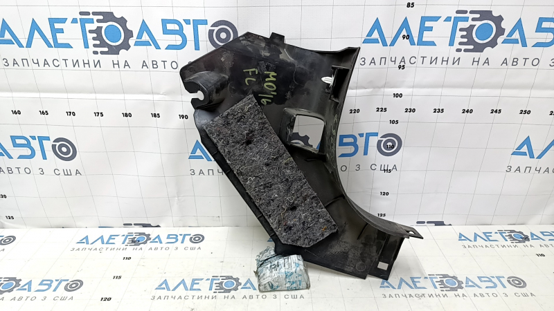 Front pillar trim lower left Mitsubishi Outlander 14-21 black, worn, scratches