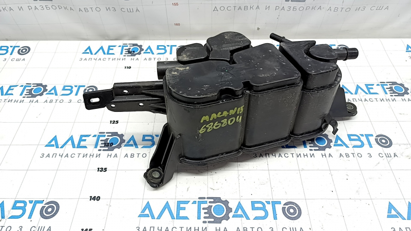 Canister with carbon absorber naked Porsche Macan 15- dented mount