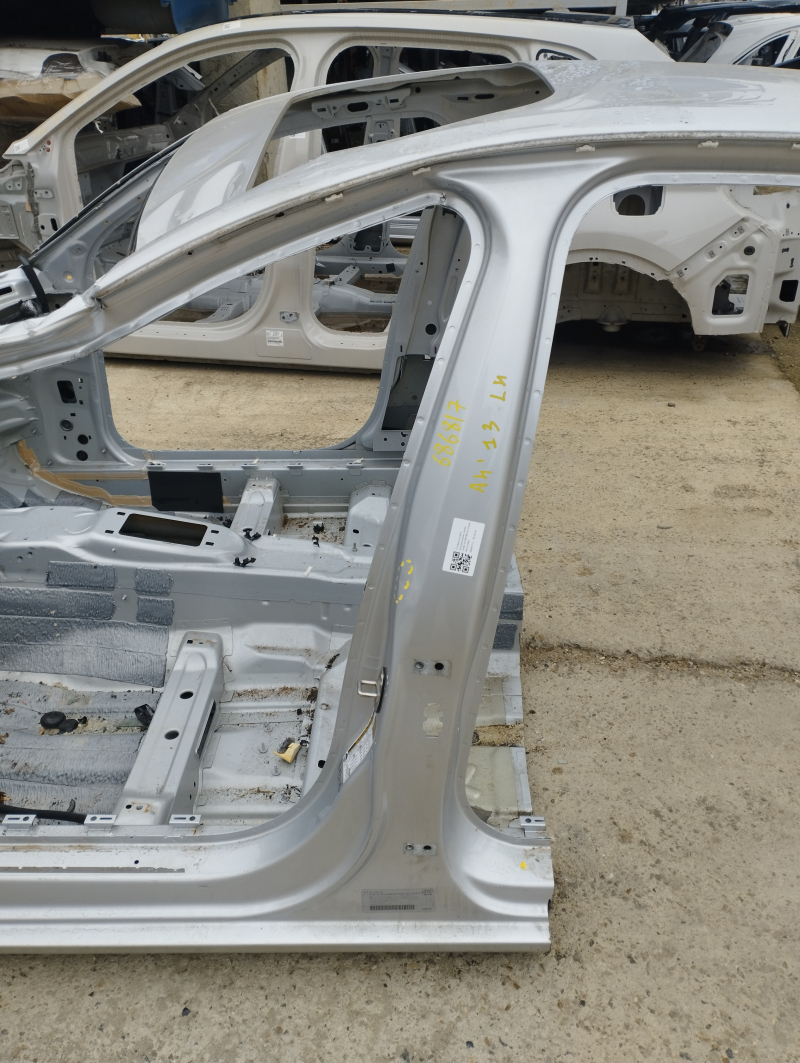Body pillar central left Audi A4 B8 08-16 sedan, on the body, butt