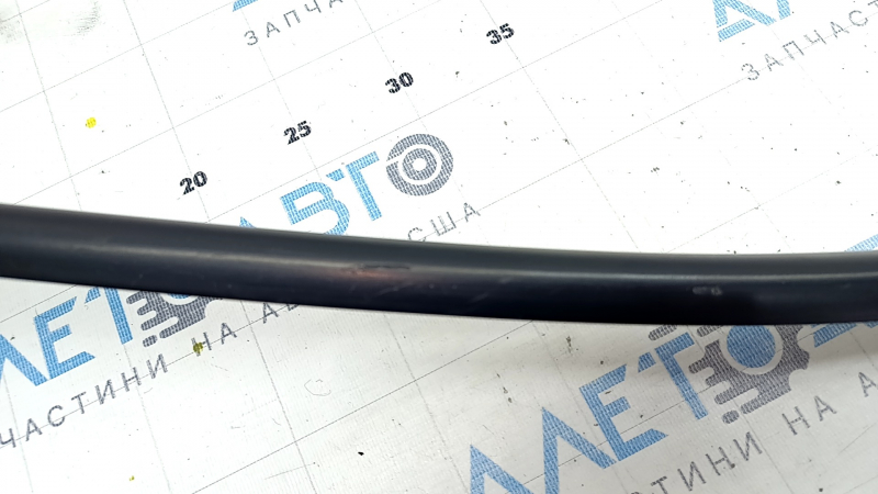 Body molding side right BMW 3 F30 12-18 black matte, scratches