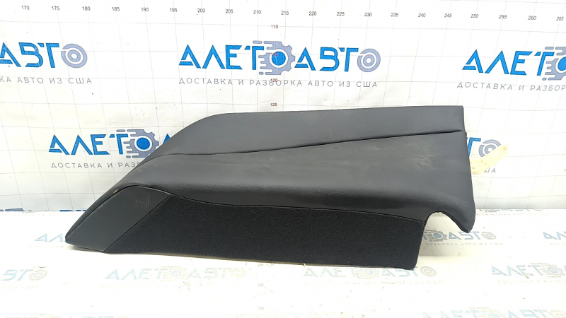 Rear seat side panel left Honda Accord 18-22 black leather, dry cleanable