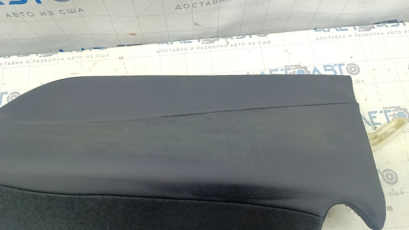 Rear seat side panel left Honda Accord 18-22 black leather, dry cleanable