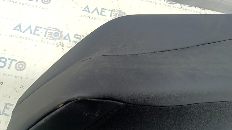 Rear seat side panel left Honda Accord 18-22 black leather, dry cleanable