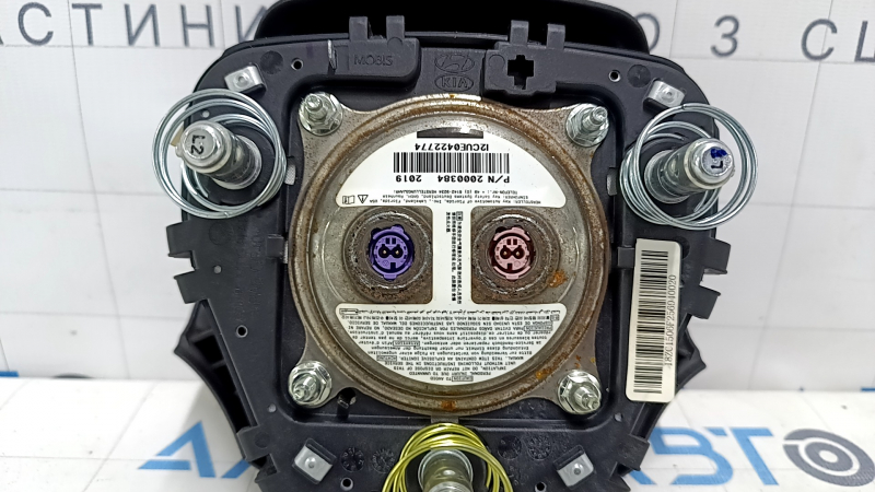 Airbag in steering wheel driver Hyundai Elantra AD 19-20 black