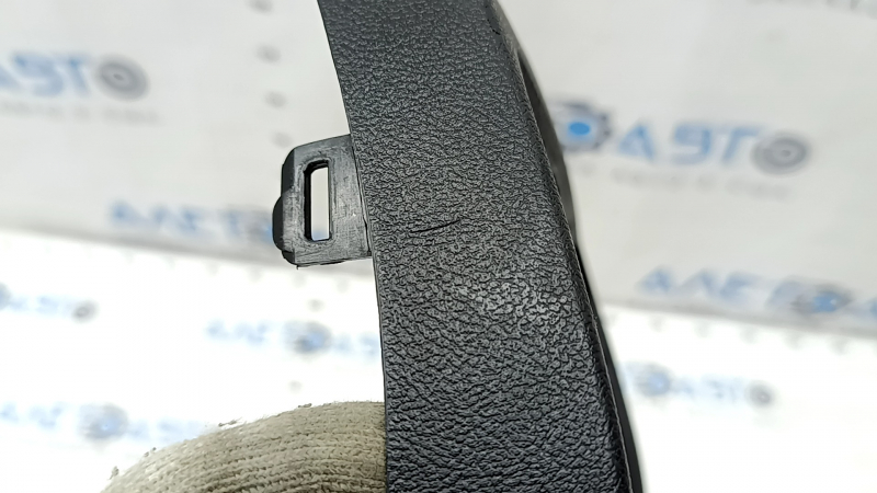 Rear center console trim BMW 3 G20 19- black, scratches