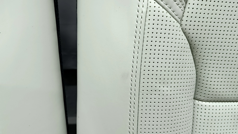 Rear row of seats 3 row Volvo XC90 16-22 leather gray, perforation, dry-cleanable
