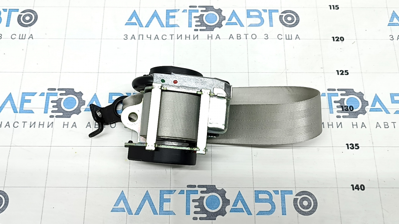 Seat belt 3 row right Volvo XC90 16-22 gray, for cleaning