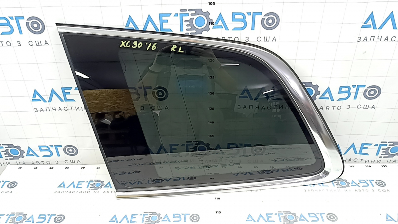 Window blind glass rear left Volvo XC90 16-22 tinted