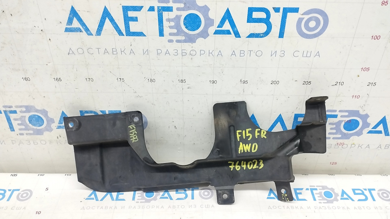Right engine arch protection BMW X5 F15 14-18 AWD broken mount