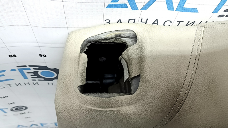 Rear row of seats 2 row Mercedes CLA 14-19 beige leather, dry cleanable