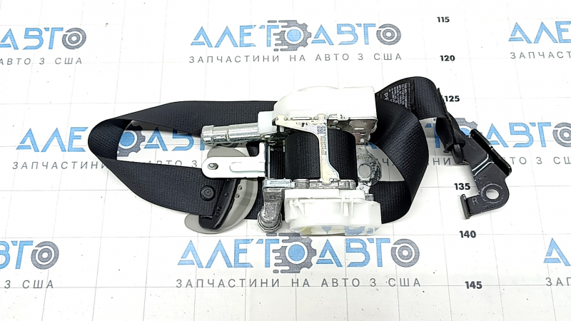 Passenger seat belt Lexus RX350 RX450h 16-22 black