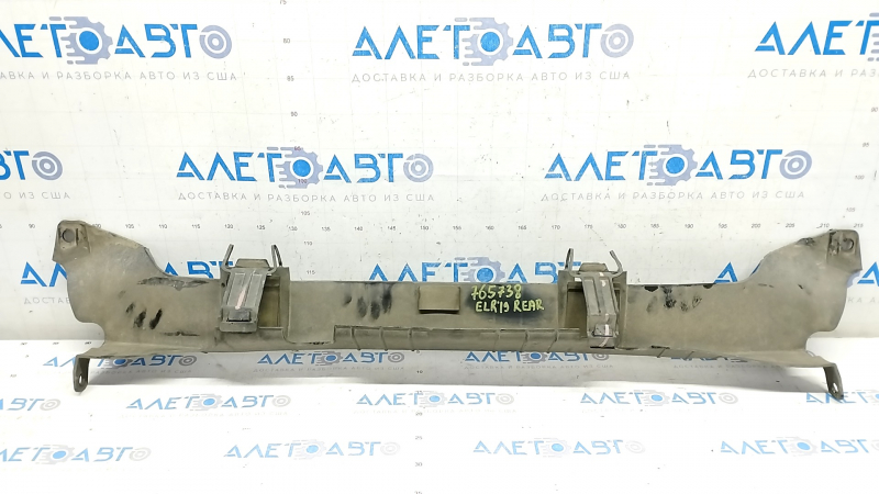 Rear beam protection Hyundai Elantra AD 17-20 is pressed, torn