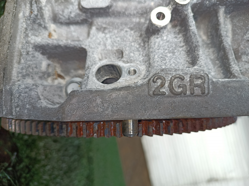 Lexus RX350 16-22 2GR-FKS 28k engine contact with water, wedge, for parts