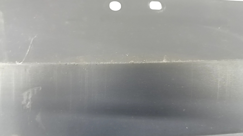 Lip of rear bumper Toyota Sienna 21-25 for parking sensors, structure, scratches