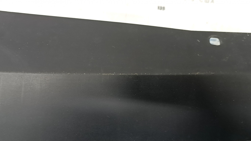Lip of rear bumper Toyota Sienna 21-25 for parking sensors, structure, scratches
