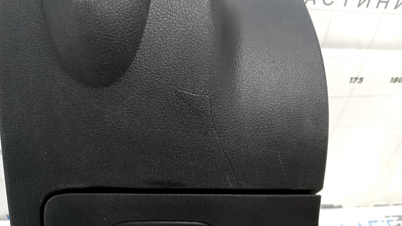 Driver's knee pad left VW Tiguan 09-17 with glove compartment, black, scratches