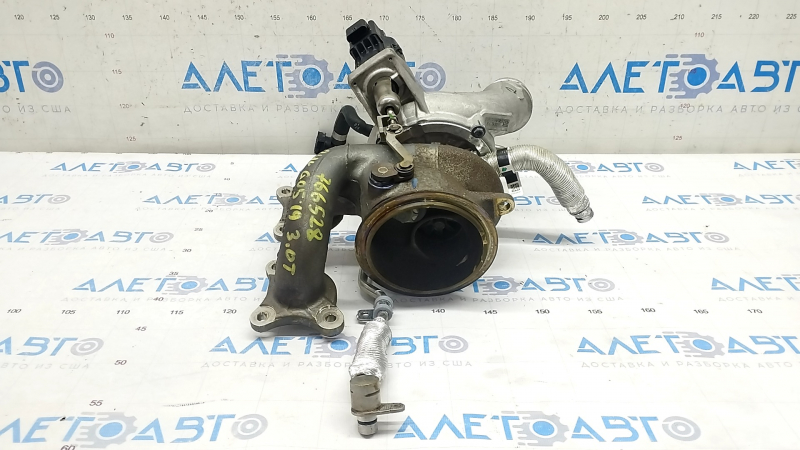 Turbocharger complete with manifold BMW X5 G05 19-23 3.0T, with tubes, 34k