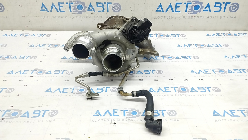 Turbocharger complete with manifold BMW X5 G05 19-23 3.0T, with tubes, 34k
