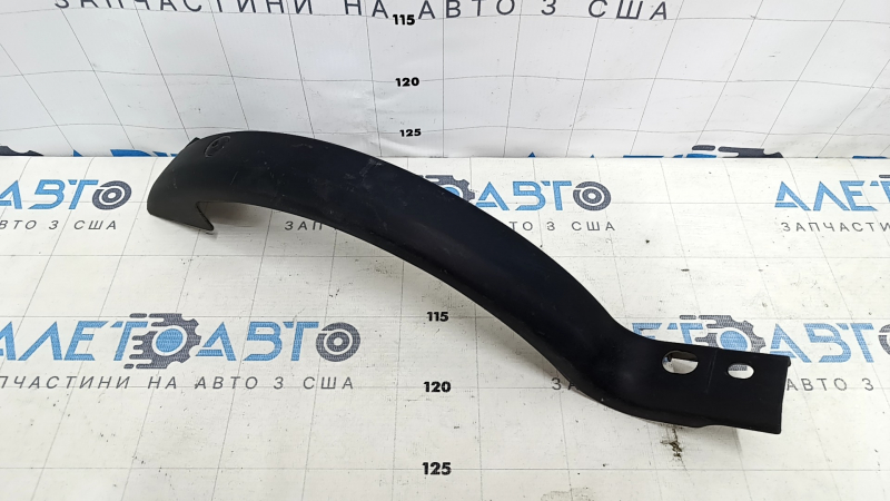 Trunk lid hinge trim left Lexus ES350 07-12 lower, scratches, broken fasteners