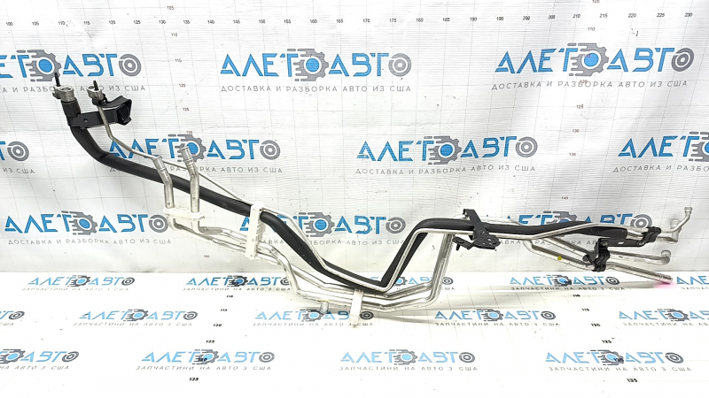 Air Conditioner Heater Tubes Rear Row Toyota Sienna 21-24 Front