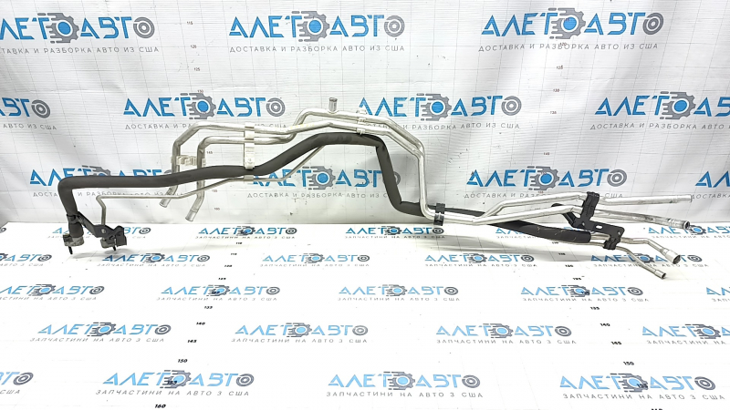Air Conditioner Heater Tubes Rear Row Toyota Sienna 21-24 Front