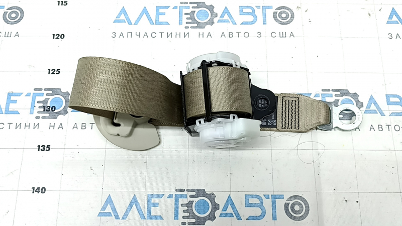 Seat belt 3rd row rear right Toyota Sienna 22-24 beige, dry cleanable