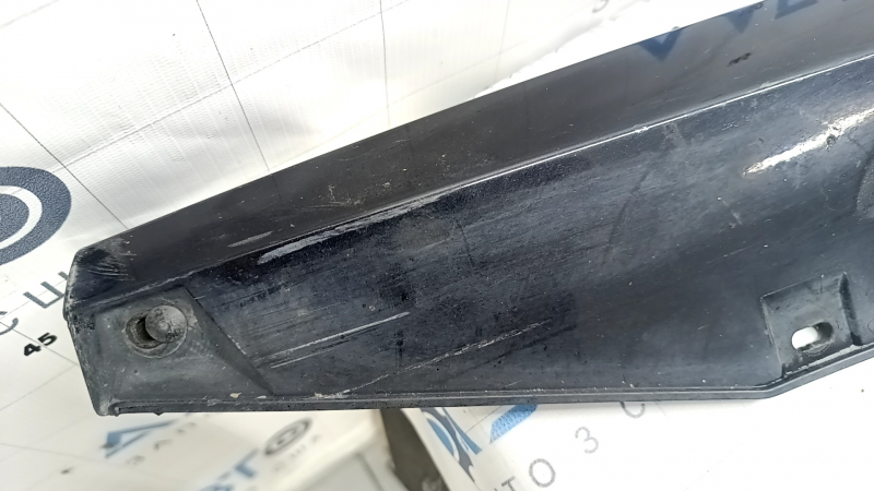Right threshold VW Passat b8 16-19 USA R-Line, black, scratches