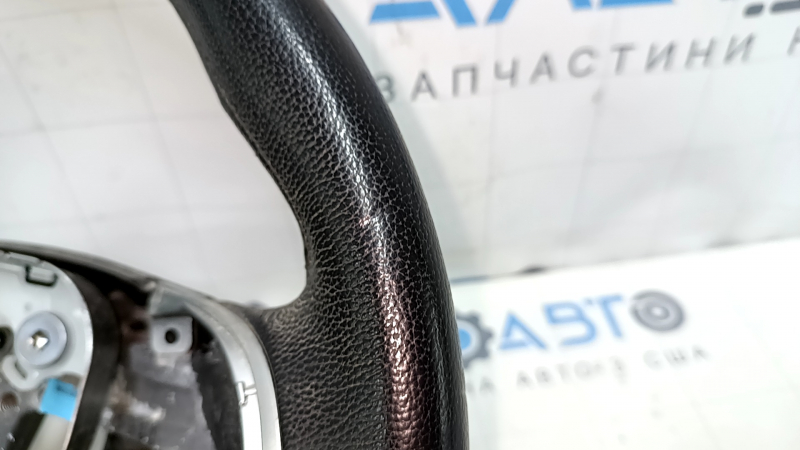 Naked steering wheel Infiniti JX35 QX60 13-14 prerest, leather, black, scratches, dents, abrasions