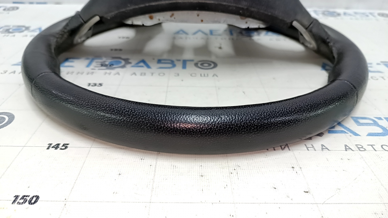 Naked steering wheel Infiniti JX35 QX60 13-14 prerest, leather, black, scratches, dents, abrasions