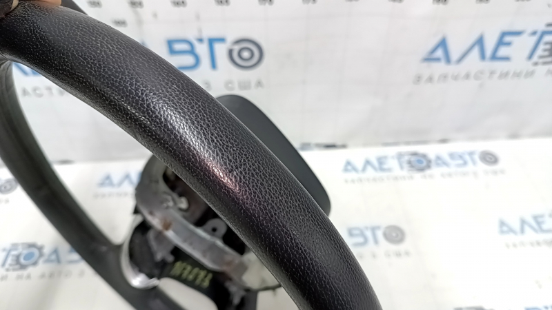 Naked steering wheel Infiniti JX35 QX60 13-14 prerest, leather, black, scratches, dents, abrasions