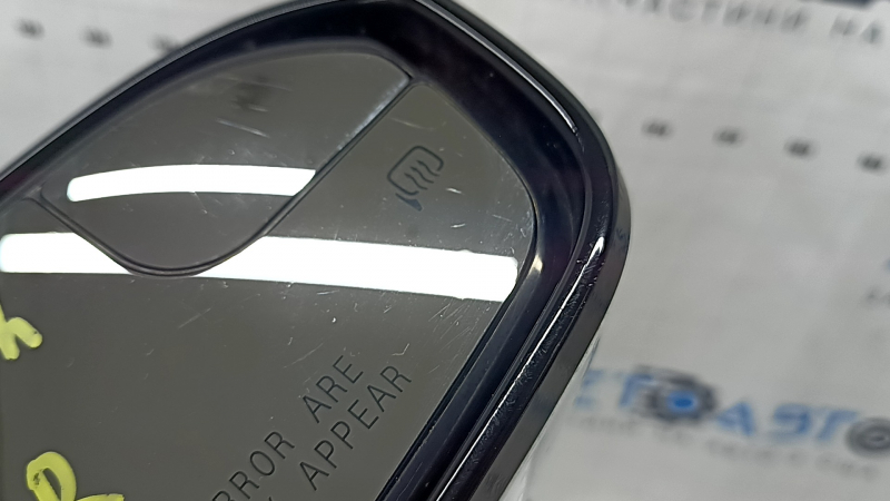 Side mirror right Ford Fusion mk5 13-20 11 pins, turn signal, heated, backlight, white, scratches